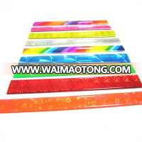 assorted shiny plastic strap pvc slipper strap