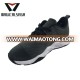 Top quality man knit laser shoe uppers for sport shoe