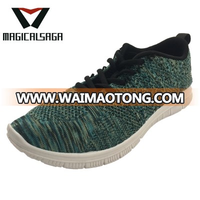 Jinjiang manufacture fasion knit shoe upper high quality shoes sport upper wholesale