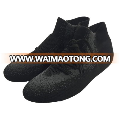 Custom slip on comfort spandex material unisex sport shoe vamp knitted sock sneaker shoes upper