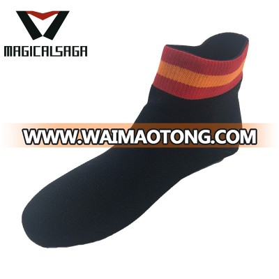 2018 most popular men sock knitted shoe upper free sewing