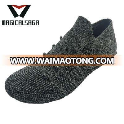 2018 newest knit weave top footwear knitted sock shoe upper materials