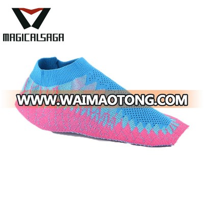 New design eco-friendly butterfly fabric vamp shoes upper for wholesales