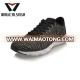 Quality knitting sport shoes polyester flyknit sneaker fabric shoe upper