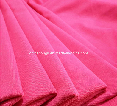 High Quality Combed Cotton Jc/Sp 95/5 1*1rib Knitting Fabric for Sports Garment